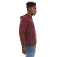 thumbnail image 3 of Bella Canvas 3719 Unisex Poly-Cotton Fleece Pullover Hoodie, L, Maroon, 3 of 3