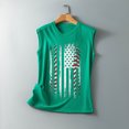 thumbnail image 3 of SMihono Hauts pour Femmes Débardeur Mode Femme Col Rond Imprimé Blouse Sans Manches T-Shirt Été Débardeurs Débardeurs pour Femmes Hauts d'Été pour Femmes, 3 of 3