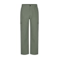 thumbnail image 4 of Ceisia Pantalon Habillé pour Homme, Coupe Droite Ajustée, Formel, avec devant Enveloppant, Structuré, Infroissable, Multicolore, 4 of 5