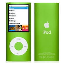 Apple iPod Nano 4th Generation 16GB Green , Like New in Plain