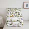thumbnail image 4 of Erosebridal Girls Pink Floral Bedding Queen Comforter Set, Spring Garden Down Comforter, Microfiber, 3pcs, 4 of 6