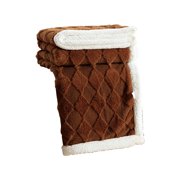 Rbaofujie Throw Blanket Multifunctional Cover Blanket Napping Blanket Flannel Gift Small Blanket Napping Blanket Coral Color Flannel Blanket Weighted Blanket for Kids