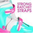 thumbnail image 2 of MADD GEAR - ZYCOM LIGHT-UP QUAD SKATES - Teal Pink, 2 of 9