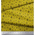 thumbnail image 3 of Soimoi Cotton Duck Fabric Snowflake Artistic Decor Fabric Printed Yard 56 Inch Wide, 3 of 3