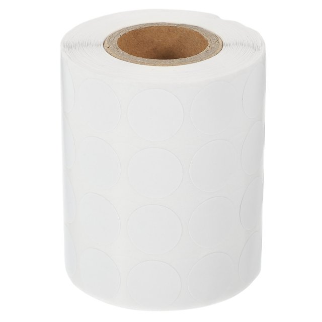 IFANLANDOR 3000pcs Circle Labels Blank Coding Labels Paper Round for Tagging Office Supplies