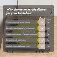 thumbnail image 4 of Acrylic Turntable Mat, Improved Sound Quality, Reduces StaticCrackle, Tighter Bass, Modern Design, Fits Standard 12inch Turntables, Musician Approved, For All 33 1/3rpm 45rpm, 4 of 8