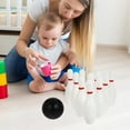 thumbnail image 4 of CUITING Ensemble de Jeu de Quilles Kids pour Enfants de 2 à 5 Ans - 10 Quilles et 2 Boules, 4 of 5