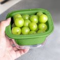 thumbnail image 4 of Chmadoxn Kitchen Storage & Organization, Factory Food Grade Large Double Drainage Basket Plastic Sink Filter Basket Vegetable Fruit Storage Basket 2 Pcs Set draining basket, 4 of 6
