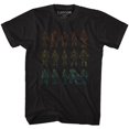 thumbnail image 1 of Street Fighter Outlines Black Adult T-Shirt, 1 of 2