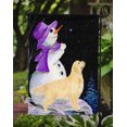 thumbnail image 3 of Carolines Treasures SS8950GF 11 x 15 In. Snowman With Golden Retriever Flag- Garden Size, 3 of 3