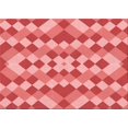 thumbnail image 1 of Ahgly Tapis Rectangulaire Lavable en Machine Intérieur Transitionnel Rose Corail Clair, 2 Pieds x 4 Pieds, 1 of 7