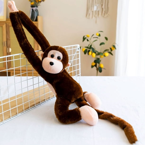 Acheter Nouveau jouet en peluche singe créatif pour rideau bras longs singe poupée de mariage poupée singe poupée à attraper cadeau Acheter Nouveau jouet en peluche singe créatif pour rideau bras longs singe poupée de mariage poupée singe poupée à attraper cadeau