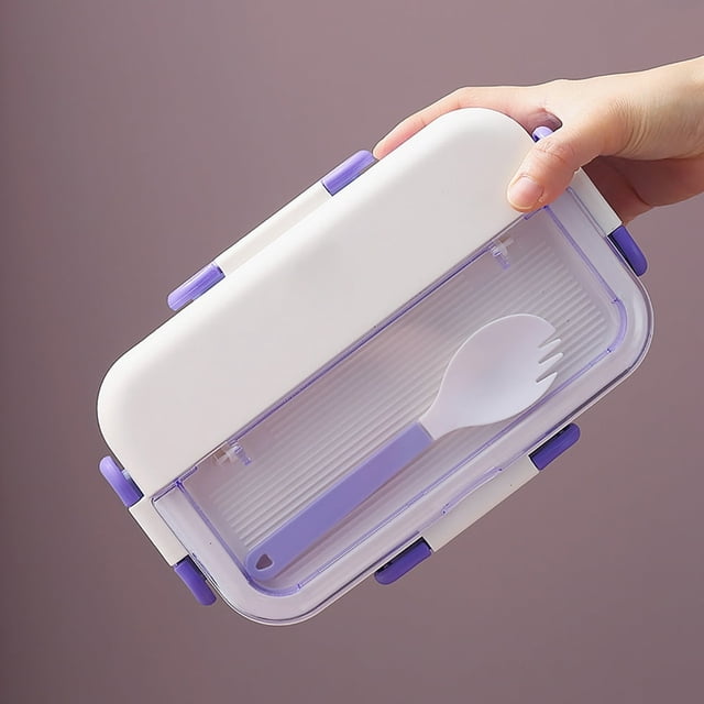 HAOAN Waterproof Lunch Box with Compartment Plastic Lunch Box Microwave Sealed s School Lunch Plate Kitchen Food Storage Container Closure Bags & lids & Boxes Extra Savings