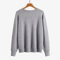 thumbnail image 4 of Cameland Cardigan Veste Chandail Uni à Col Rond pour Femmes Chandail à Col Rond, 4 of 7
