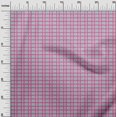 thumbnail image 2 of oneOone Silk Tabby Fabric Madras Check Print Sewing Fabric BTY 42 Inch Wide, 2 of 4