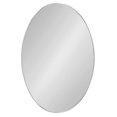 thumbnail image 2 of Kate and Laurel Zayda Metal Oval Mirror, Silver 24x36, 2 of 8
