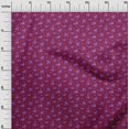 thumbnail image 2 of oneOone Viscose Chiffon Fabric Leaves & Flower Floral Printed Craft Fabric BTY 42 Inch Wide, 2 of 4