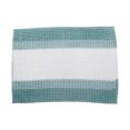 thumbnail image 1 of Stripe Chenille Bain Mat 20X28 Turquoise, 1 of 4