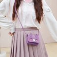 thumbnail image 2 of Btomtd Small And Cute Mini Western-style Children's Coin Purse, Purple, 2 of 6