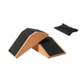 thumbnail image 4 of koolsoo Bloc Cale en Liège pour Squats Plateforme Durable pour Pilates Gym Talon Squats Surélevés 2 Pcs avec Sac, 4 of 9