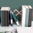 thumbnail image 4 of weibbin Scalable Metal Book Stand Desktop Storage Bookshelf For Organizing Files And Foldable Book Holders 7.56x4.13in, 4 of 6