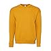thumbnail image 3 of Bella Canvas Men`s Drop Shoulder Fleece, M, Heather Mustard, 3 of 3