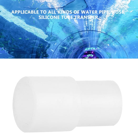 Durable Water Tube Rubber Pipe Reducing Connector Tube Adapter, Aquarium Pipe Adapter, for Fish Tank S,L