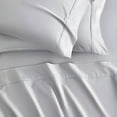 thumbnail image 3 of Kindlier 100% Organic Cotton Sheet Set – Deep Pocket Bedding Set Twin, Light Grey, 3 of 5