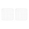 thumbnail image 1 of kurtrusly Portable Pet Playpen Panel Cage Fence Metal Wire Guinea pig door white 2Set, 1 of 6