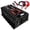 Black, variant on Modified Sine Inverter High Frequency 6000W Power Watt Power Inverter DC to AC Converter Car Power Inverter with 2.1A Dual USB Port Battery Clips Car Plug LCD Display Screen