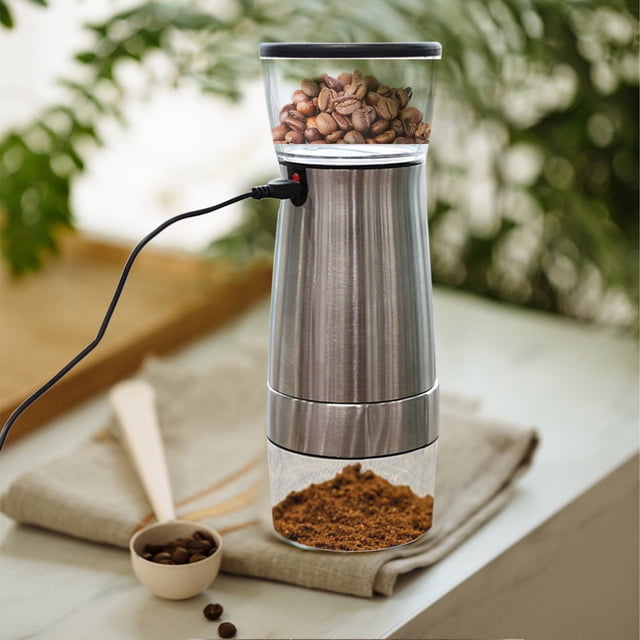 TIMIFIS Coffee Distributor Multifunction Machine Coffee Grinder with Usb Coffee B-Ean Grinder Spice Grinder for Herbs N-Uts Grains Spice Mill Kitchen Gadgets