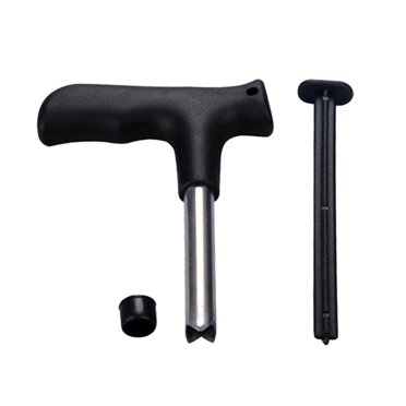MasteelfCA 1Pc Black Coconut Opener Tool Coco Water Punch Tap Drill Straw Open Hole Cutter Fruit Openers Tools