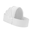 thumbnail image 4 of GUOOL Baby Shower Box Flower Box Birthday Gift Box Home Decor Cradle Floral Basket White, 4 of 9