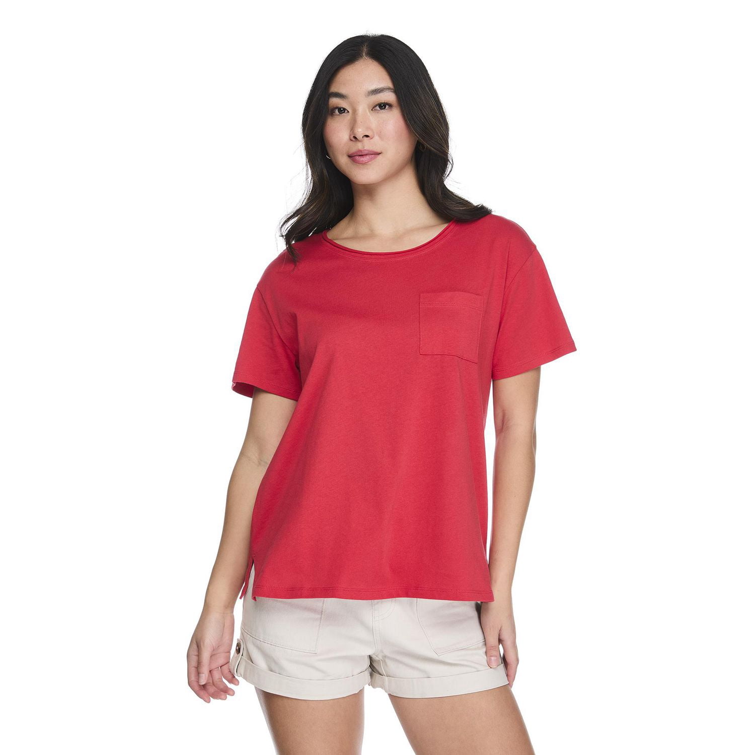 T-shirt à pochette George pour femmes
