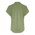 thumbnail image 5 of T-Shirts Femmes Lot Mode Décontractée Col en V Manches Courtes Haut T-Shirt - Hontri, 5 of 5