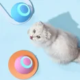 thumbnail image 4 of Electric Cat Ball Toys USB Rechargeable Smart Interactive Cat Toy ABS Intelligent Rolling Toy Ball for Kitten Dog Playing Pink 1pc, 4 of 6