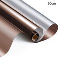 thumbnail image 4 of Window Film Privacy Reflective Mirror Film Removable Heat Insulation Stick, Brown Silver, 30CM x 200CM, 4 of 8