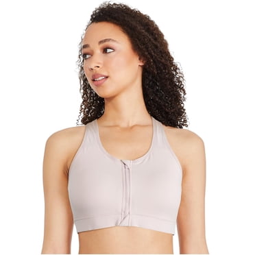 Athletic Works Women's Zipper Bra