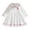 White, variant on MIASHUI Girls Dress Set for Daily Casual Outdoor Style with Cardigan Notched Collar Elegant Party Wear Holiday Festive Season for Girls White,2-3 Years