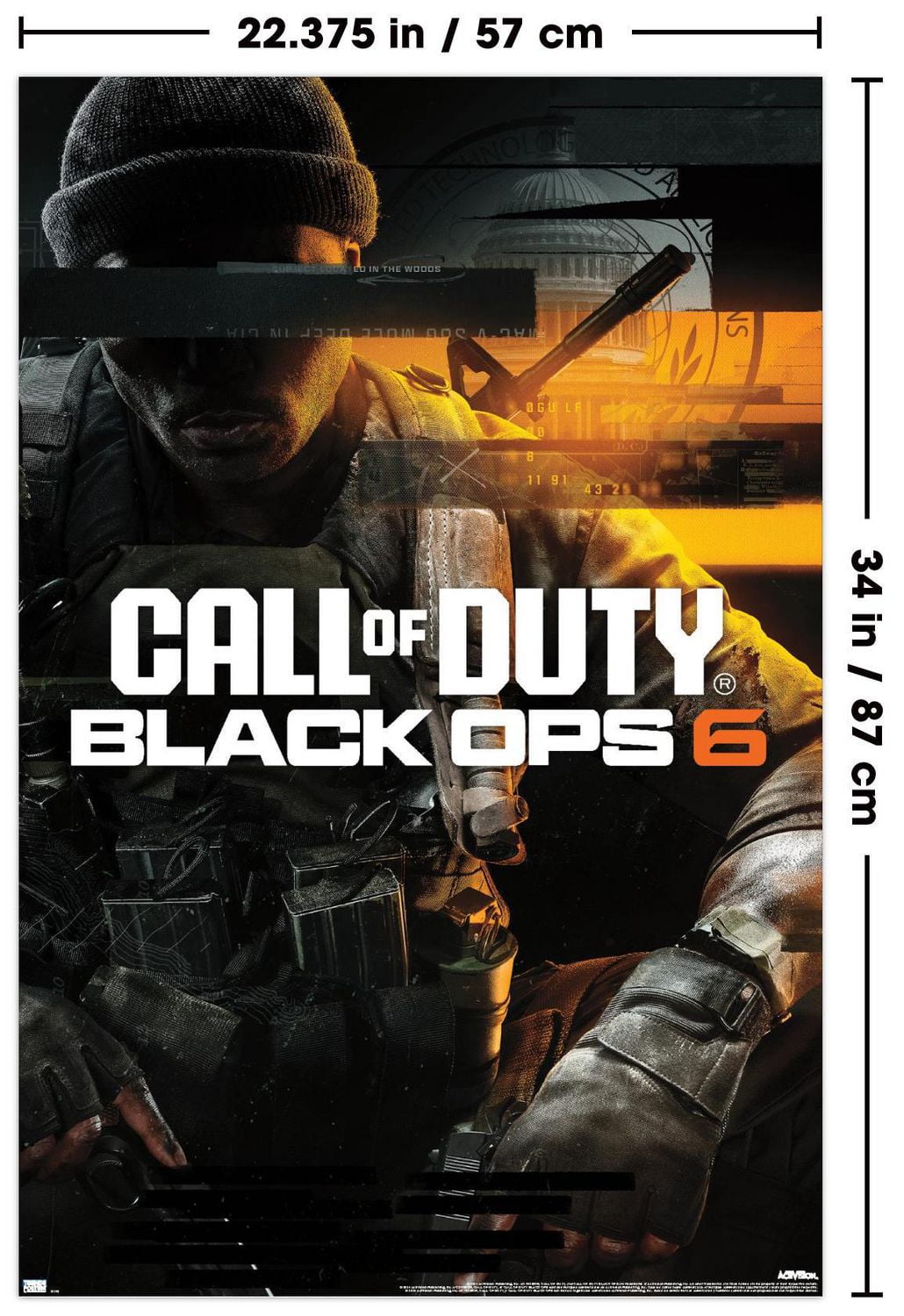 Call Of Duty: Black Ops 6 - Key Art Wall Poster, 22.375" x 34"