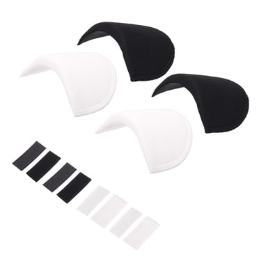 Unique Bargains 2 Pairs Shoulder Pads, Costume Shoulder Pads Sponge Pads Reusable Removable for Women Clothing Men