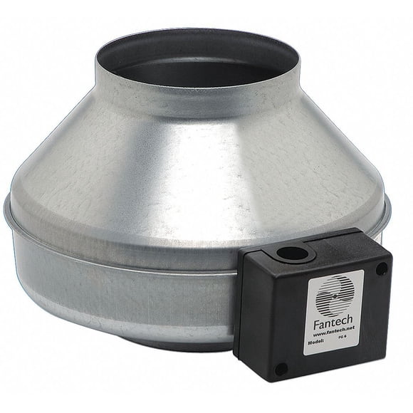 Fantech Fg 5 Ventilateur à Conduit Centrifuge en Ligne, Boîtier en Métal, 5 Pouces", 156 Cfm, 120V