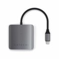thumbnail image 2 of Satechi 4-Port USB-C Hub with PD Adapter Space Grey Adapters, 2 of 5