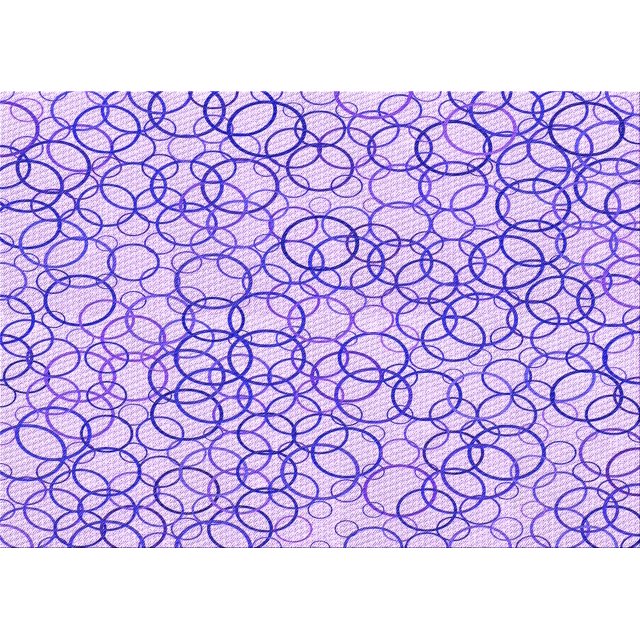 Ahgly Company Machine Washable Indoor Rectangle Transitional Aztech Purple Area Rugs, 4' x 6'