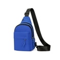 thumbnail image 2 of Boovnll Strap Bag Crossbody Backpack With Headphone Hole Strap Backpack Hiking Backpack Multipurpose Crossbody Chest Bag, 2 of 5