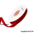 thumbnail image 5 of Flowers for Decoration,Single Sided Velvet Ribbon Gift Flower Packaging Ribbon Decoration Ribbon Diy Ribbon,Red Velvet Ribbon,Gift Ribbon for Gift Wrapping,Velvet Ribbon for Gift Wrapping, 5 of 5