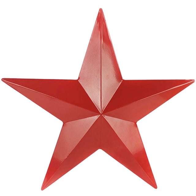 Hanging Decoration Iron Five-Pointed Star Wall Art Large Metal Wall Decor