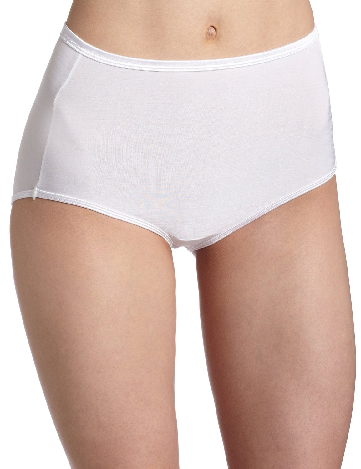 Vanity Fair Womens Body Shine Illumination Brief, 9, STAR WHITE