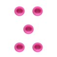 thumbnail image 2 of Transemion 1/2/3/5 Fondant Mold Portable Replacement Flexible Home Kitchen Bakery Baking Pastry Cake Pudding Chiffon Mould Accessories Type 4 5PCS, 2 of 6