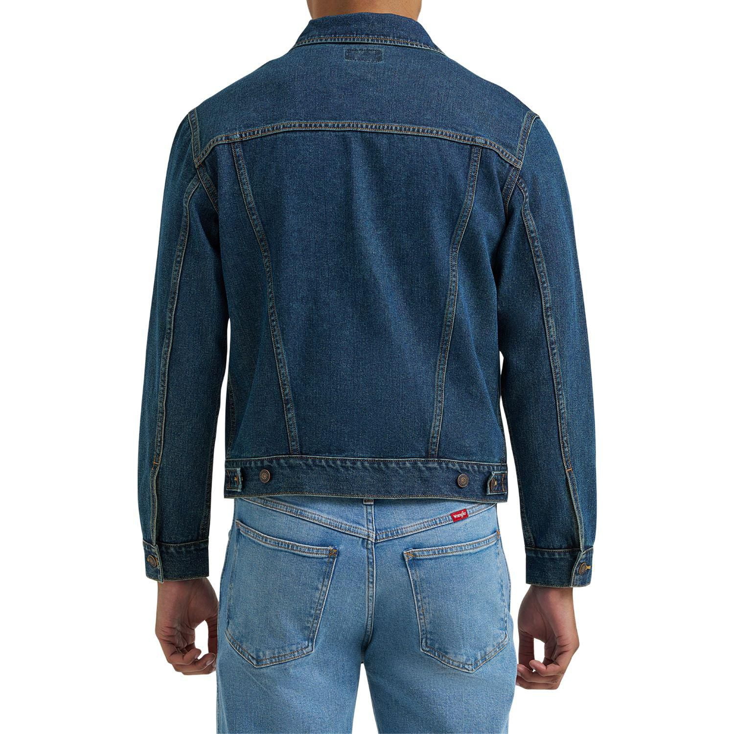 Veste de camionneur en denim pour homme Wrangler